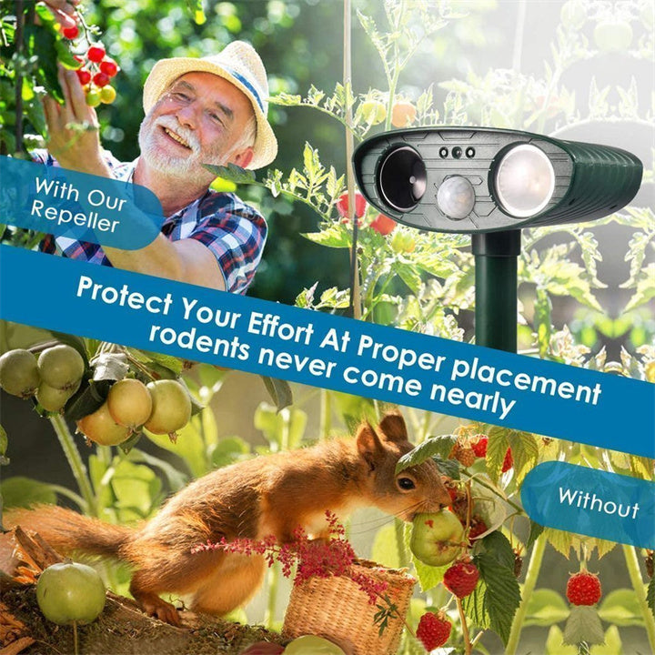 Ultrasonic Skunks Repeller Solar Powered – BckMall