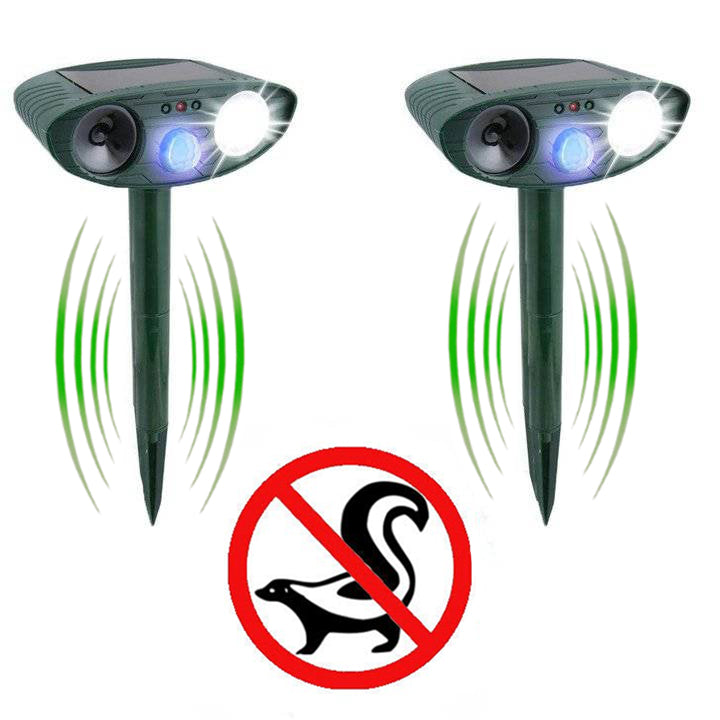 Ultrasonic Skunks Repeller Solar Powered – BckMall
