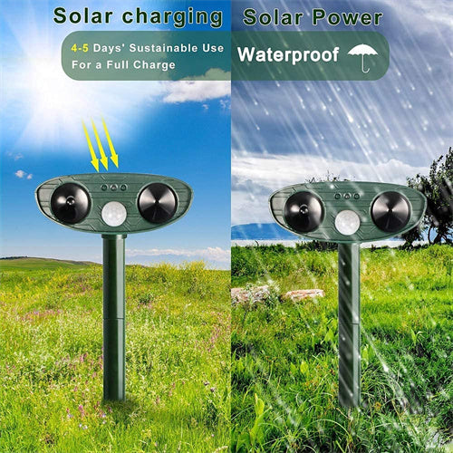 Ultrasonic Skunks Repeller Solar Powered – BckMall